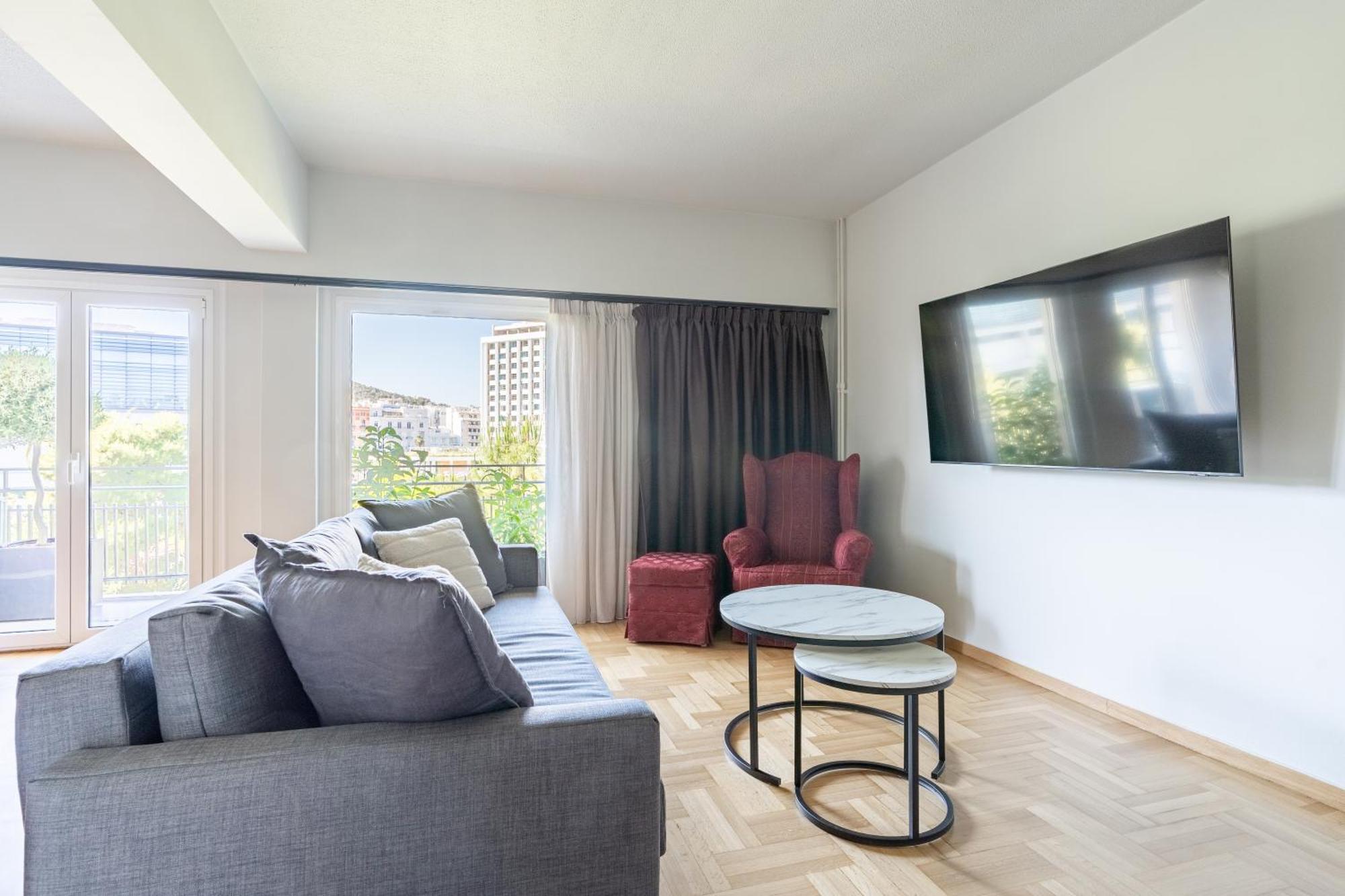 Athena Blue Lux Apartments 2Br 2Ba With City Skyline View, Near Kolonaki Atena Exterior foto